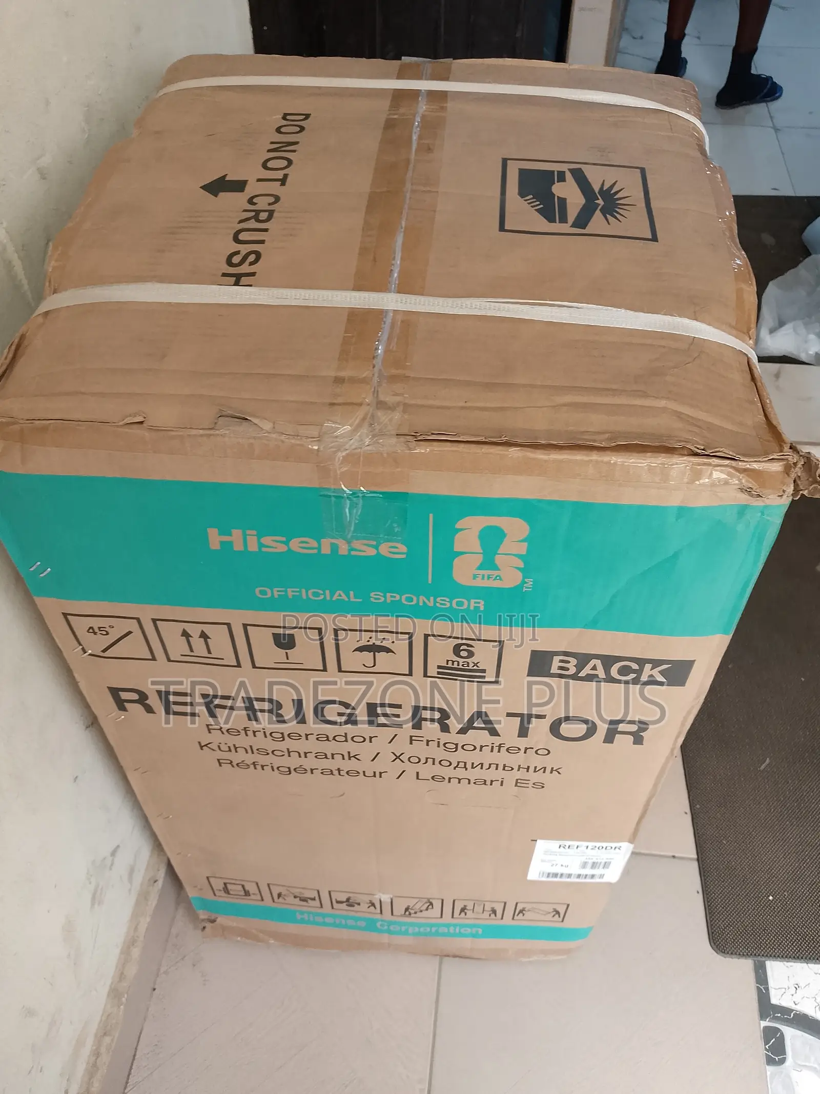 Hisense REF120DR Double Door Fridge