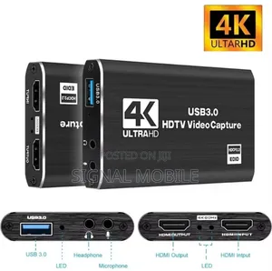 4k USB 3.0 Video Capture Card Hdmi 1080p Hd Recorder PC Ps4 Obs Game