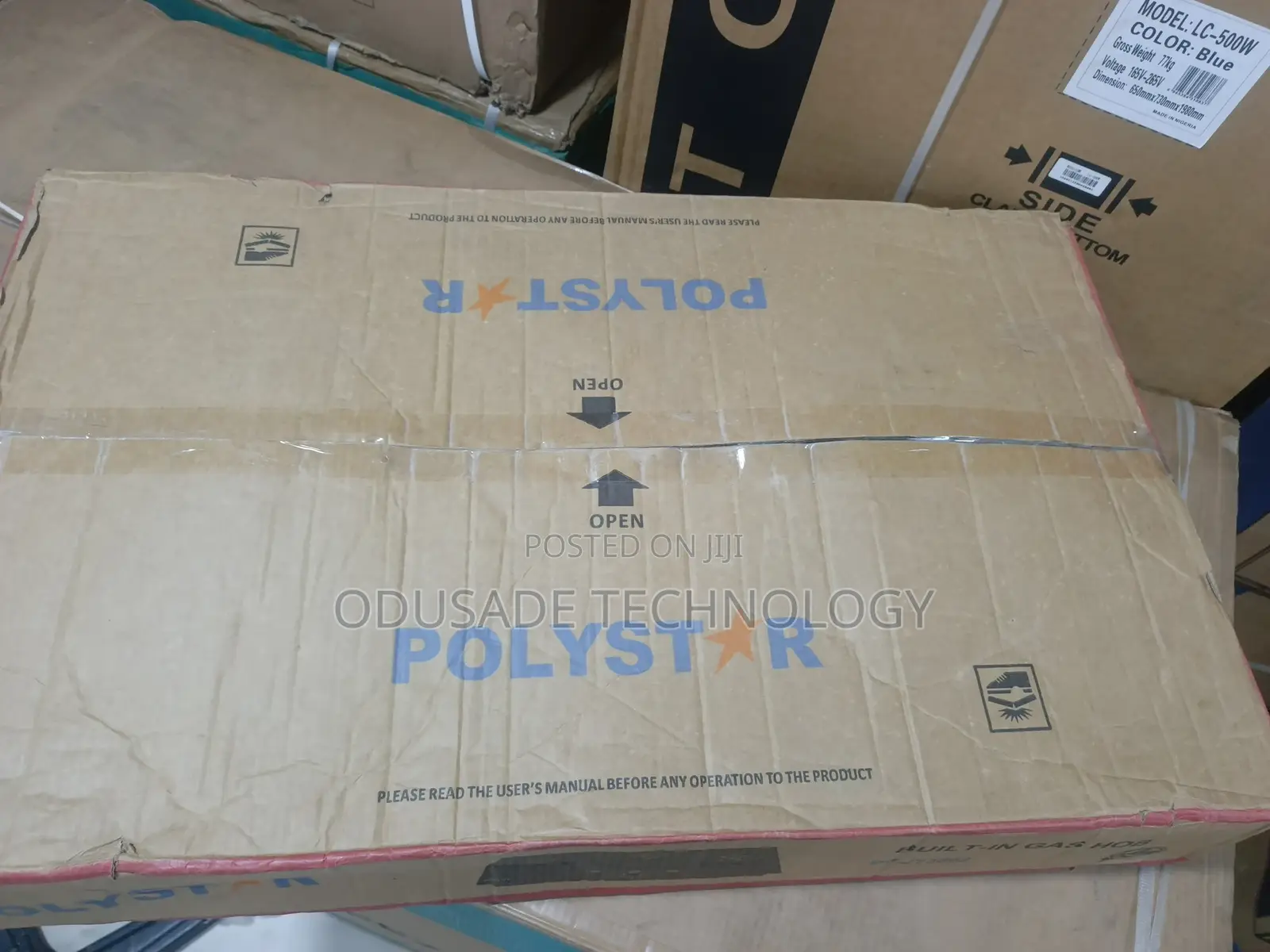 Polystar Stylish 3 Burner Gas Hob PV-JY3802