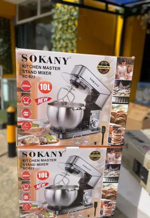 10l Kitchen Master Industrial Sokany Stand Mixer (Sc-623)✅