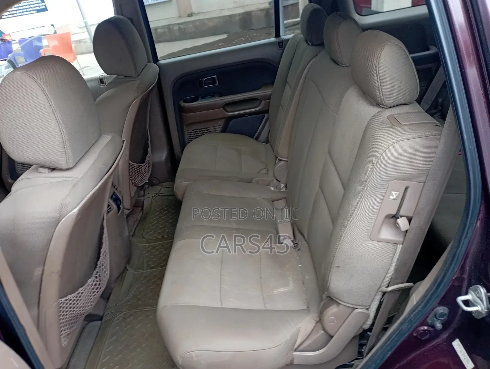 Honda Pilot 2008 Burgandy