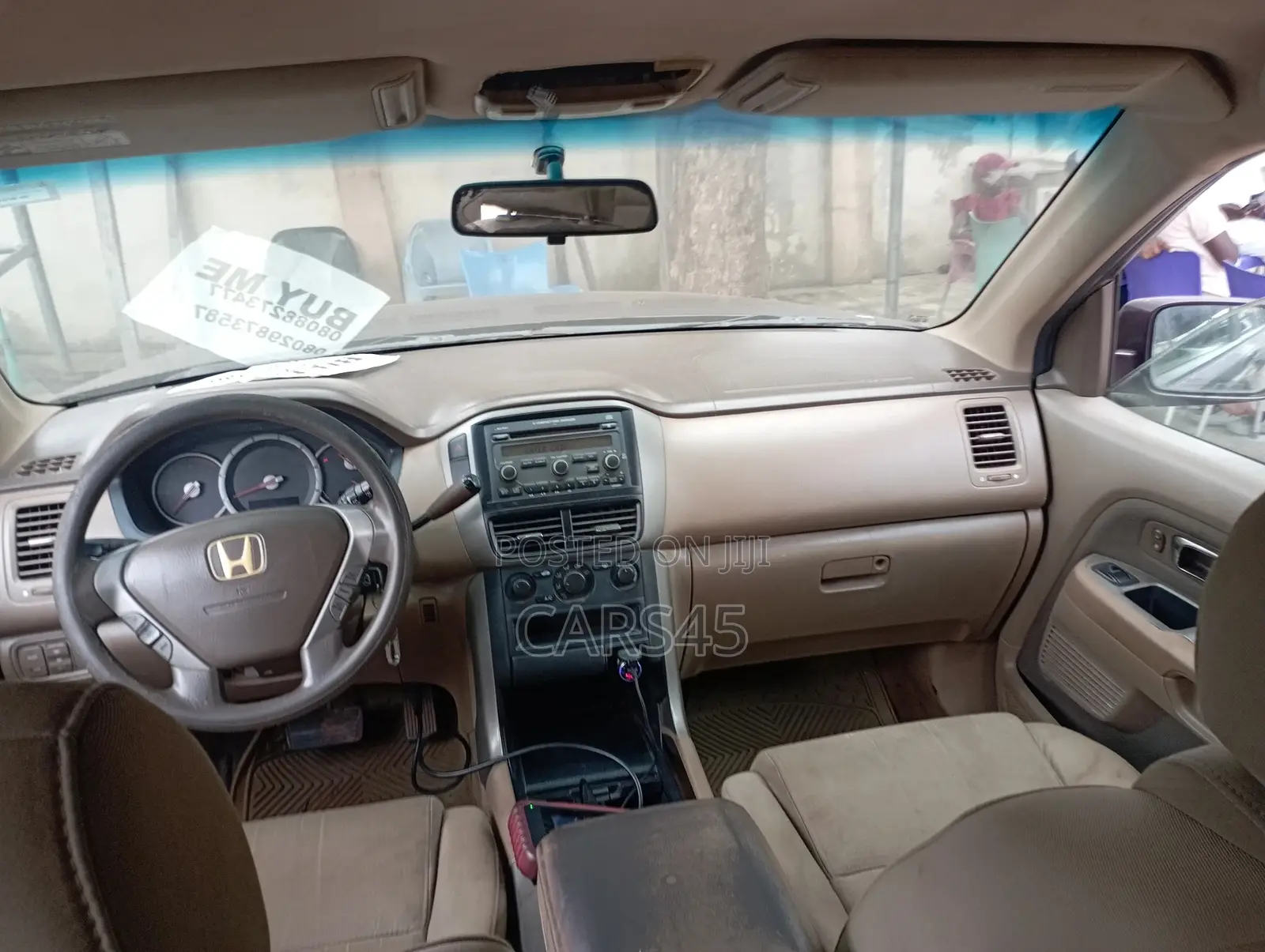 Honda Pilot 2008 Burgandy