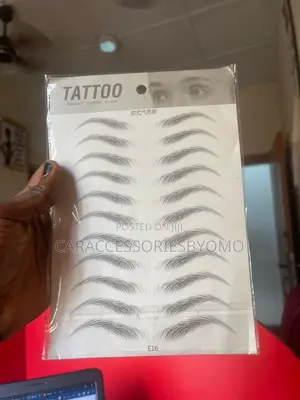 E16 Tattoo Eyebrow Sticker