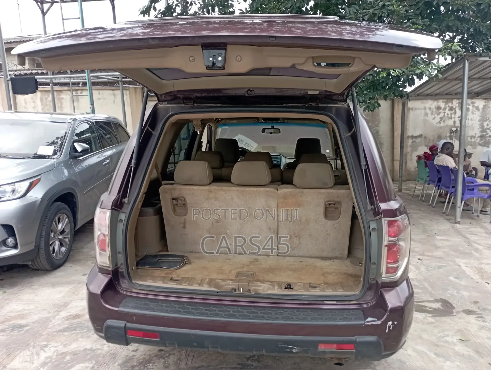 Honda Pilot 2008 Burgandy