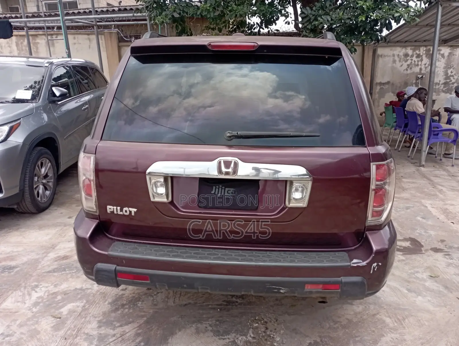 Honda Pilot 2008 Burgandy