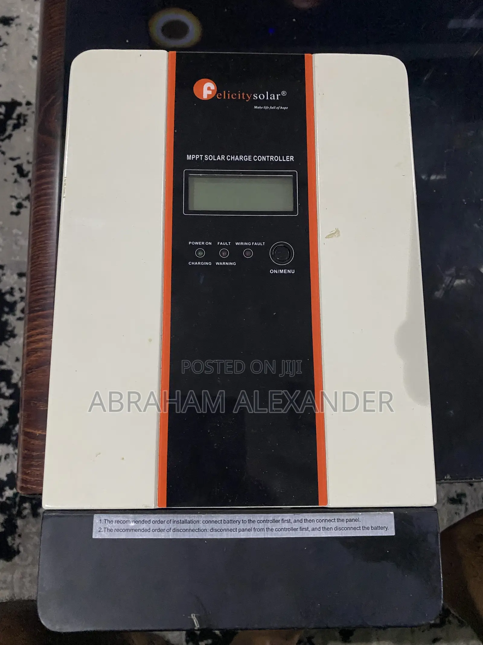 Felicity MPPT Charge Controller