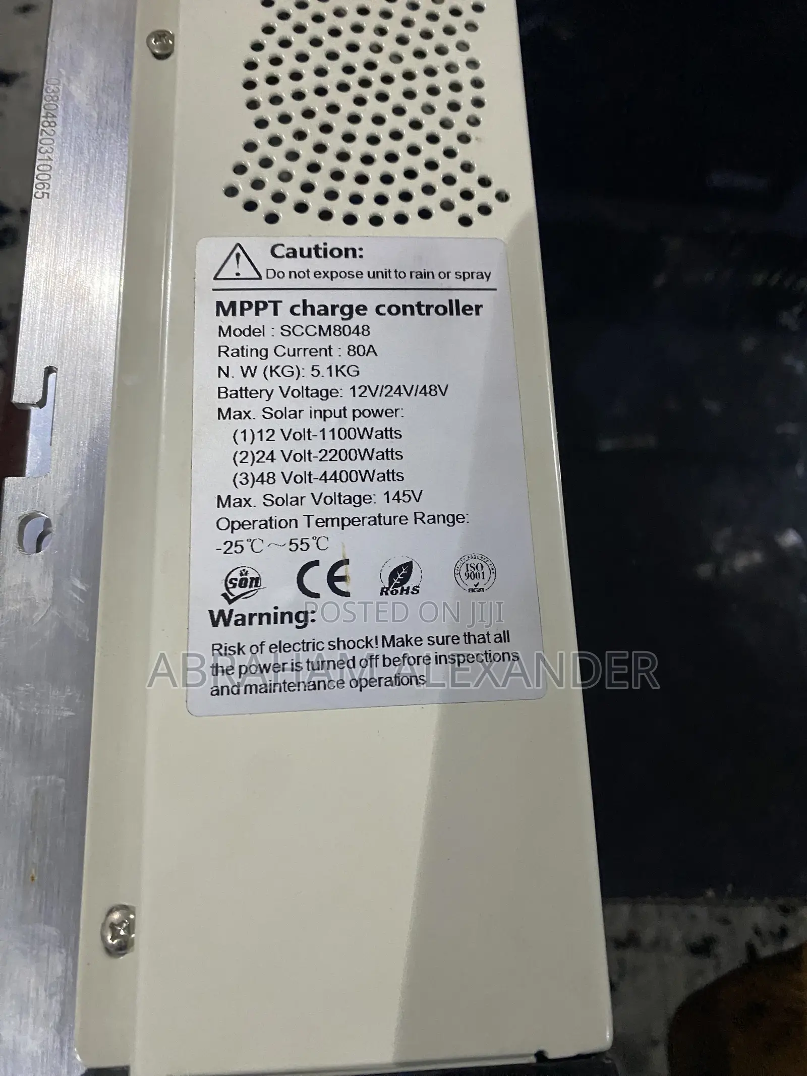 Felicity MPPT Charge Controller