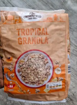 Crownfield Tropical Granola Healthy With Healthy Nuts