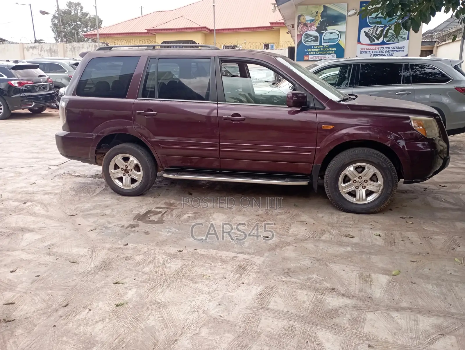 Honda Pilot 2008 Burgandy