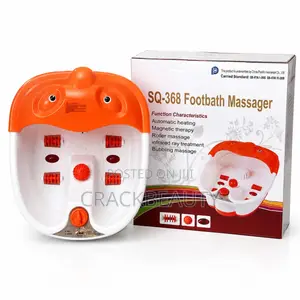 SQ-368 Footbath Massager, Multi-Functional Electric Footbath Massager