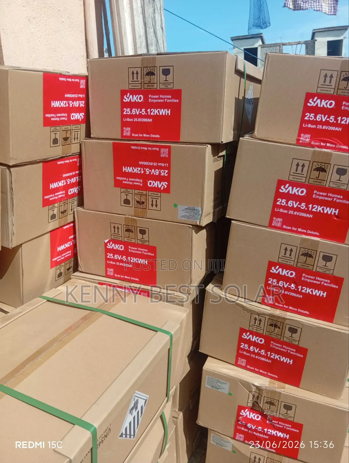 5kwh 24volts Lithium Battery Sako