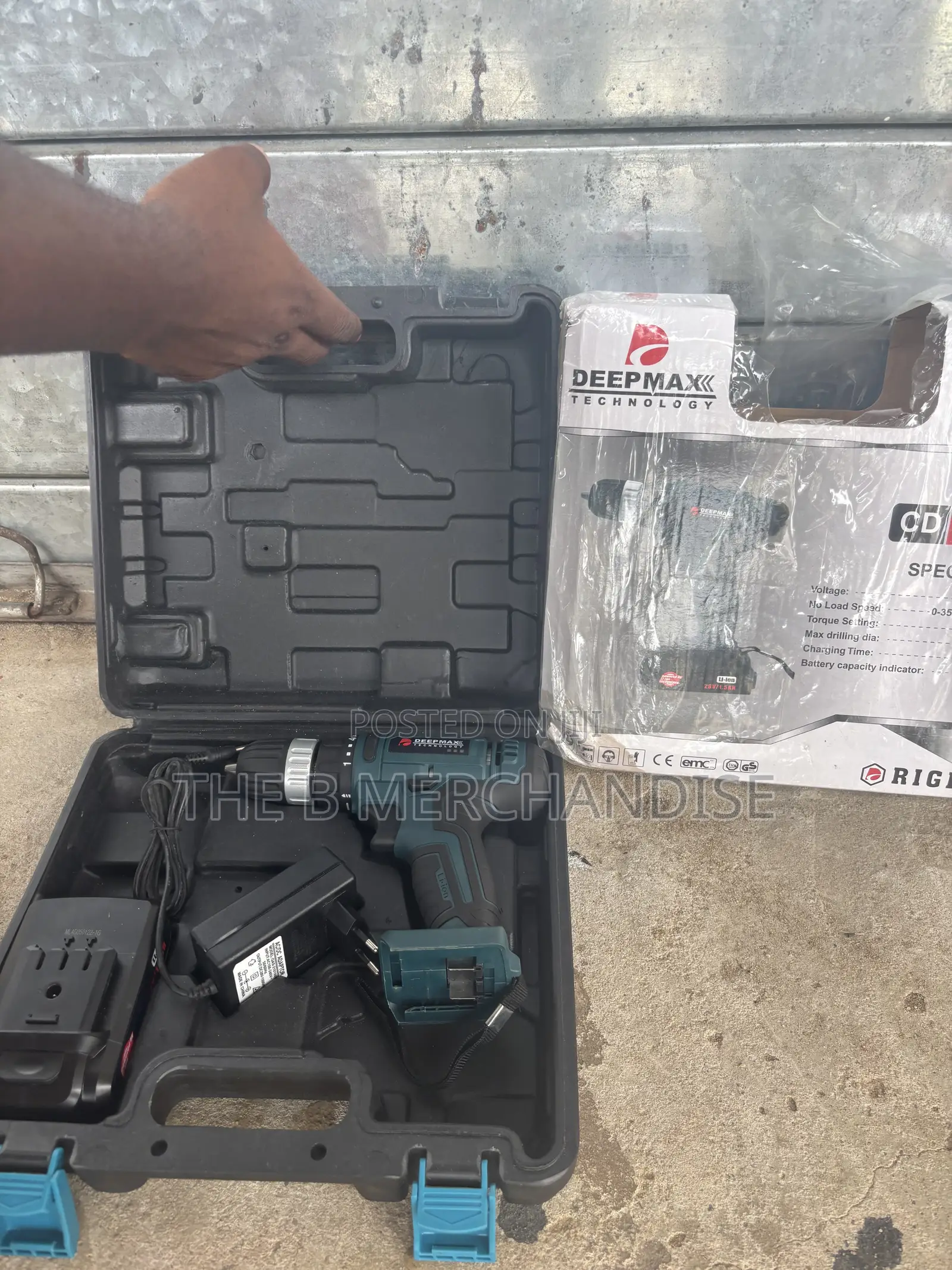 28V Deepmax Cordless Drill