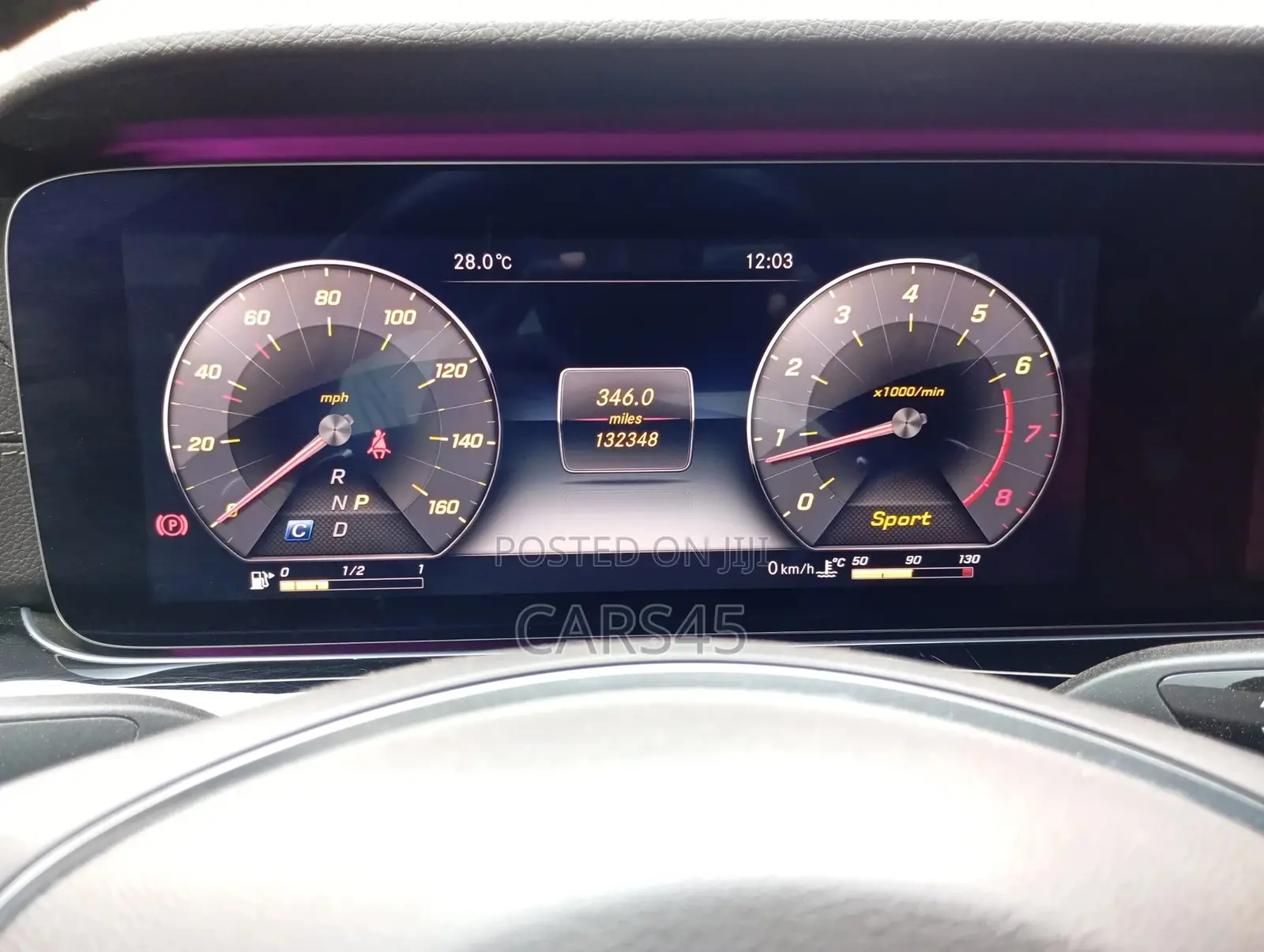 Mercedes-Benz E400 2018 Blue
