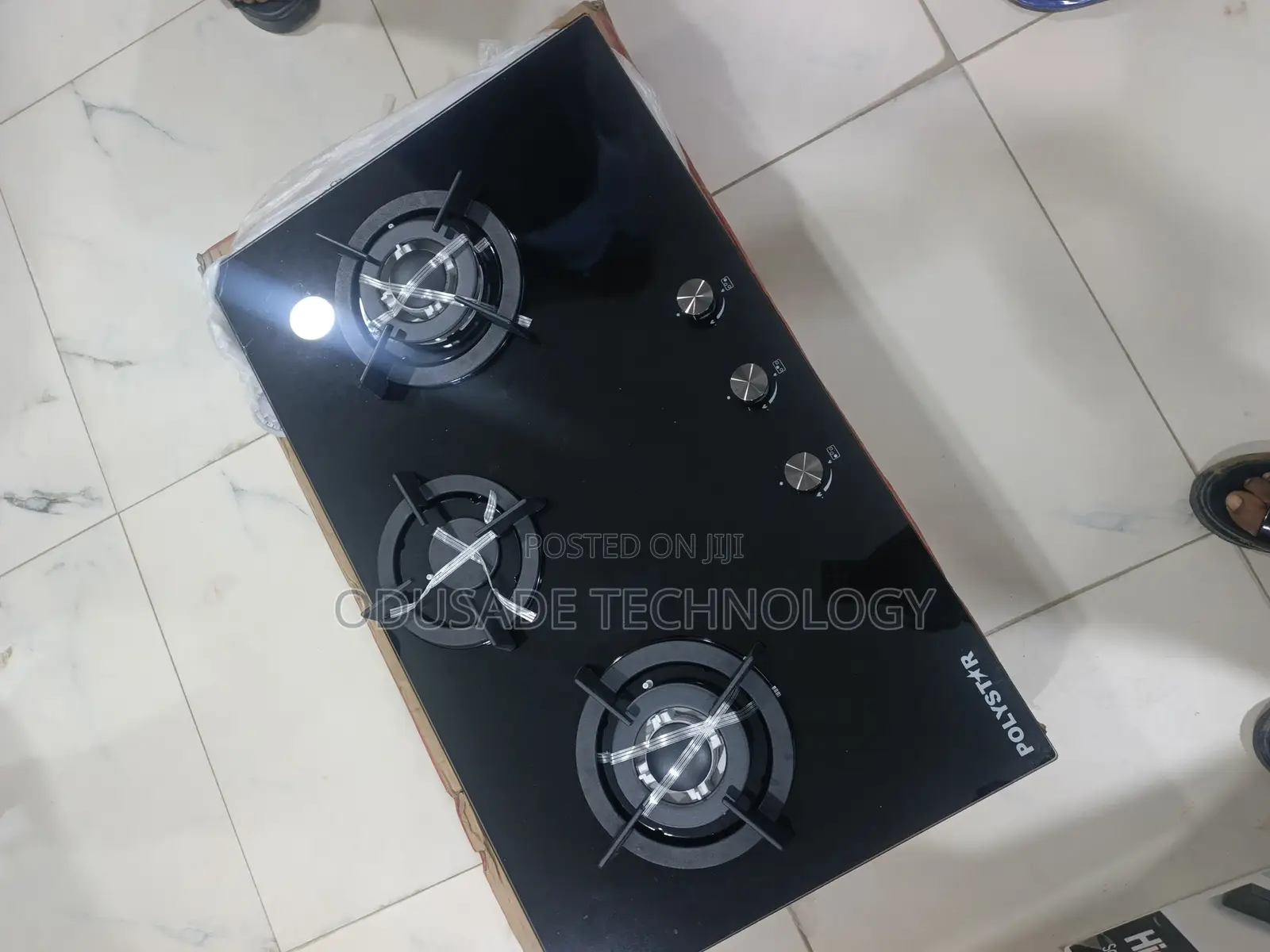 Polystar Compact 3 Burner Gas Hob PV-JY3802
