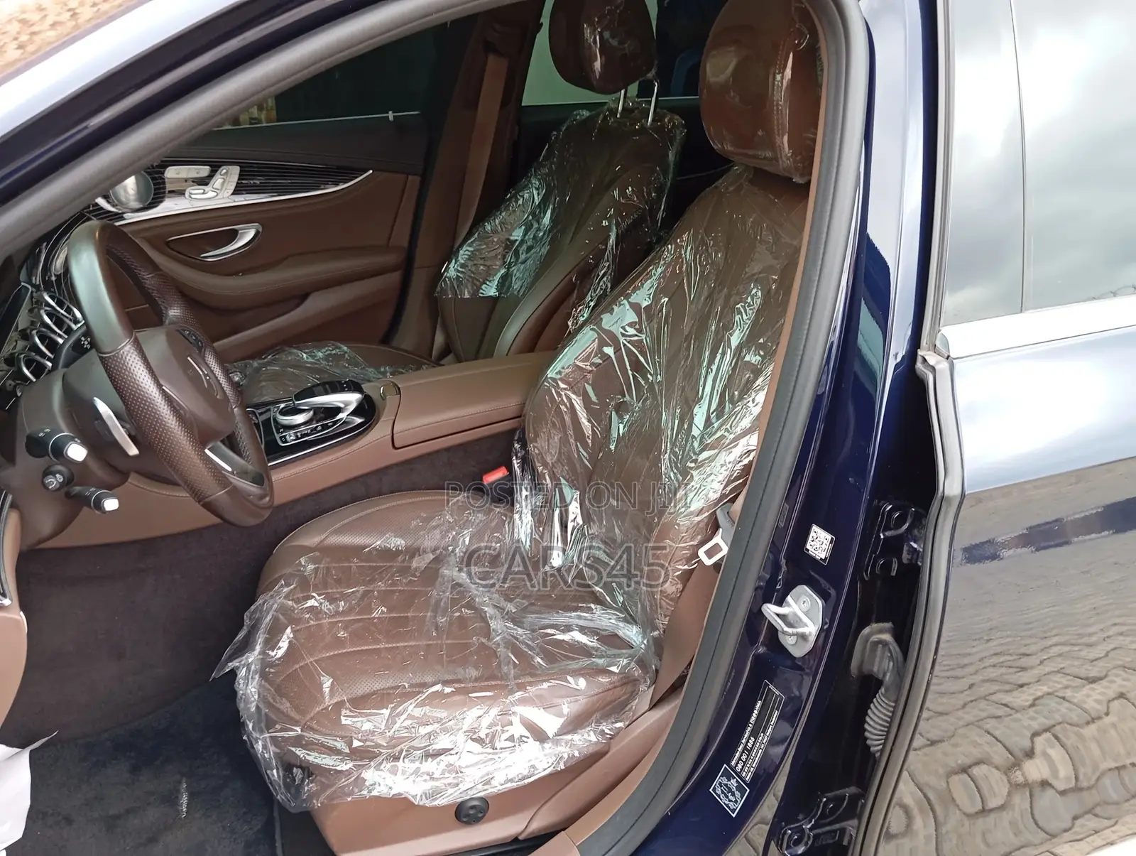 Mercedes-Benz E400 2018 Blue
