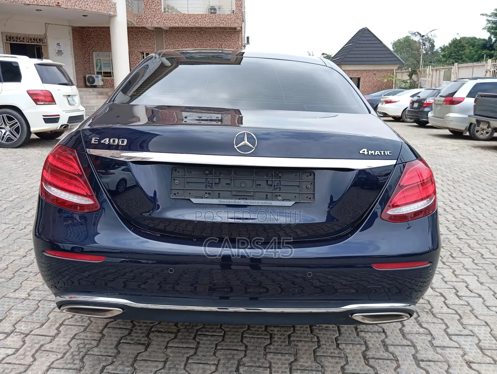 Mercedes-Benz E400 2018 Blue