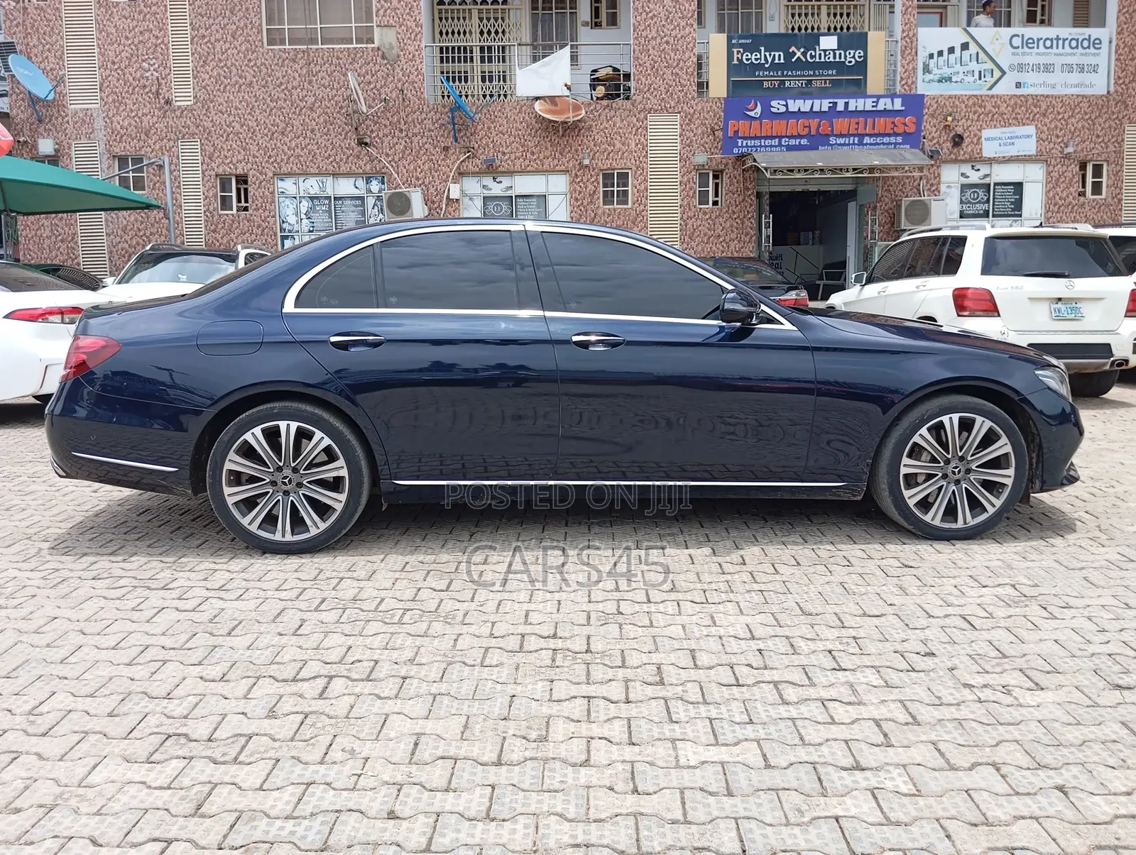 Mercedes-Benz E400 2018 Blue