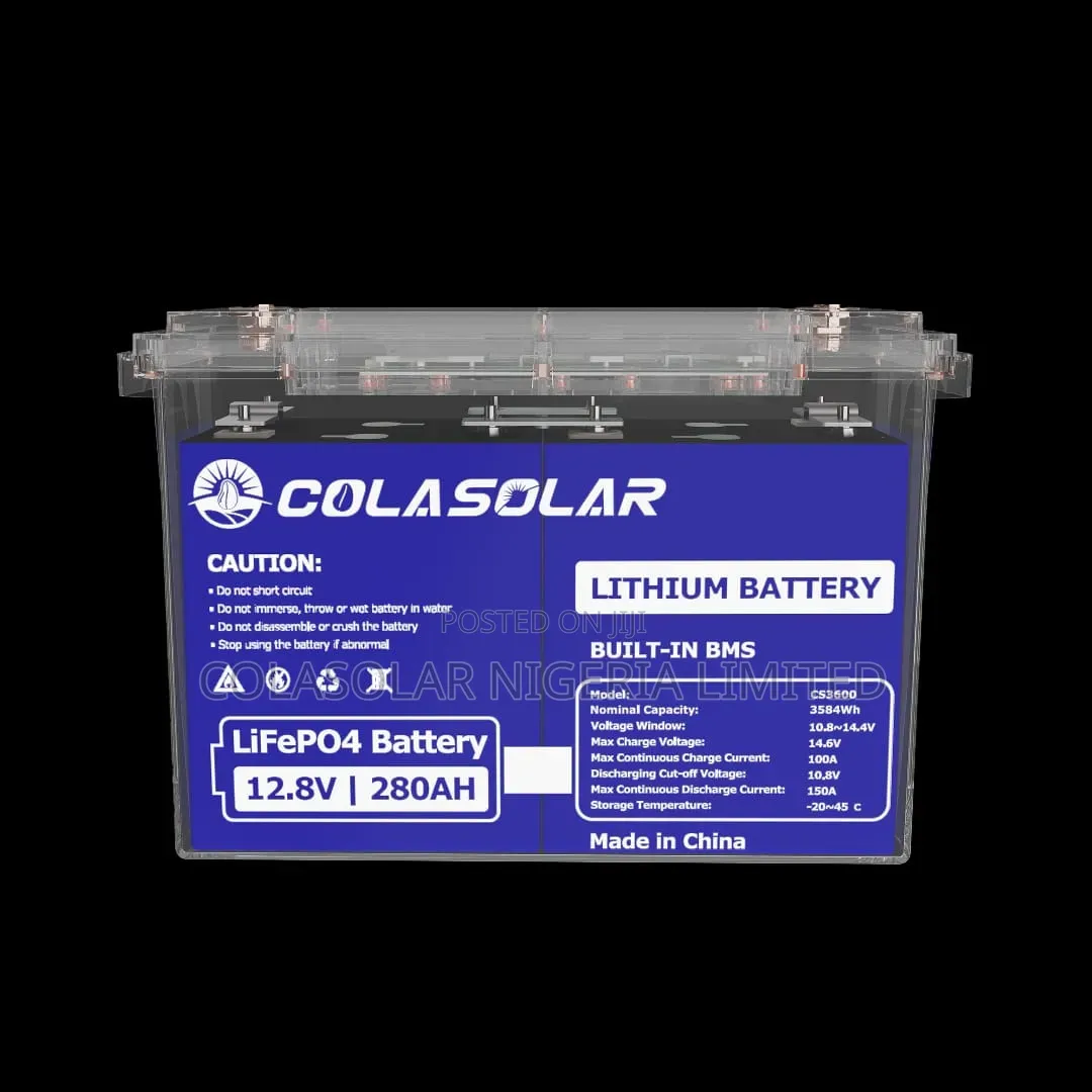 Colasolar 3.6Kwh Lithium Battery