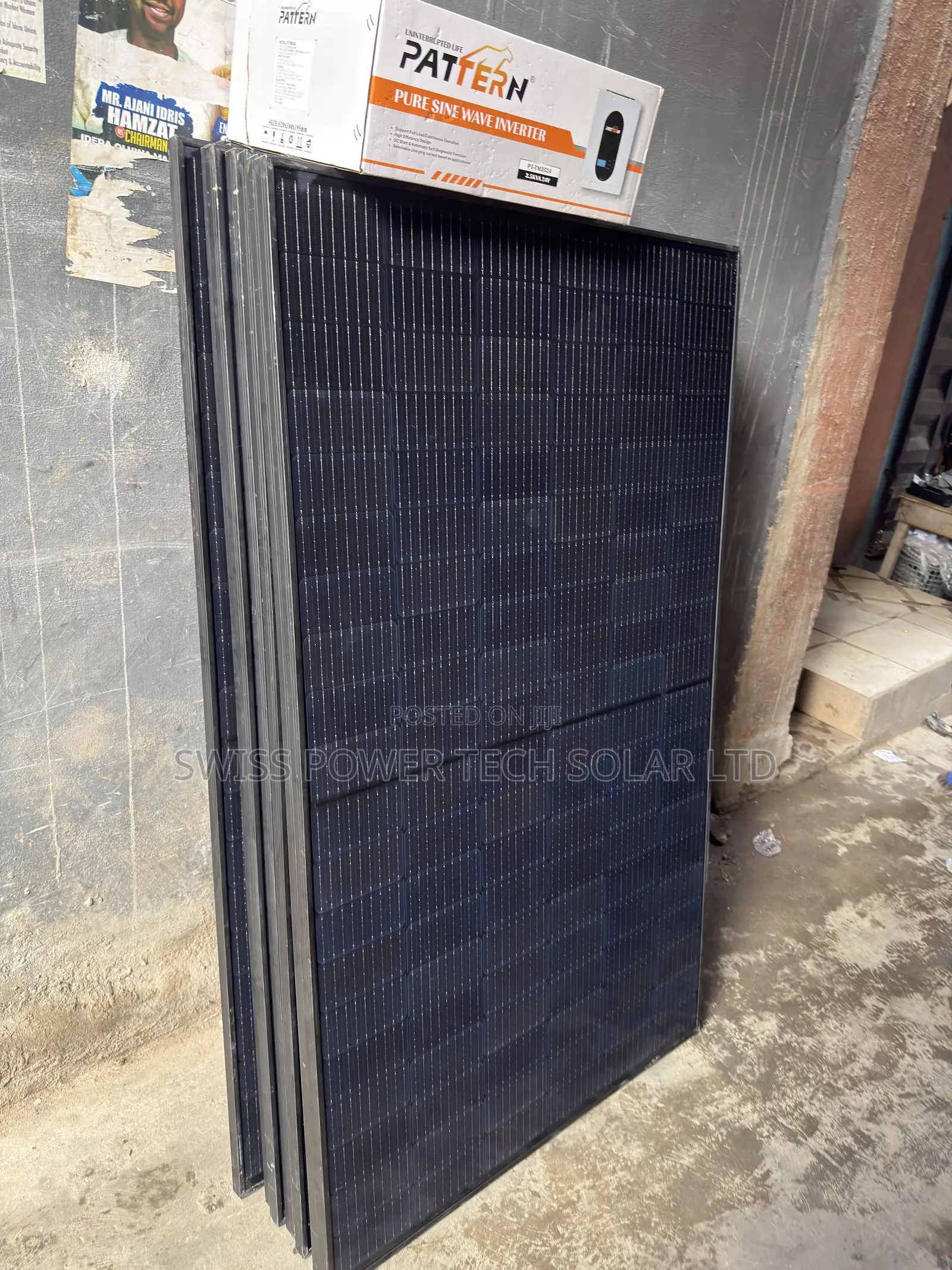 Longi All Black Mono Panel