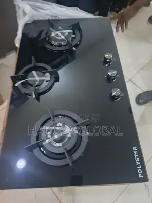 Polystar 3 Burner Stainless Gas Cooker