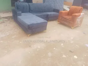 Stardand L Design Sofa With Additional Single