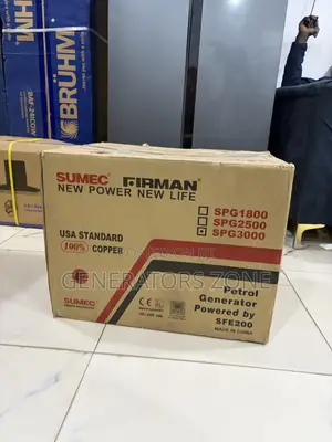SUMEC 4.5KVA Firman All Purpose Generator SPG 3000 Model