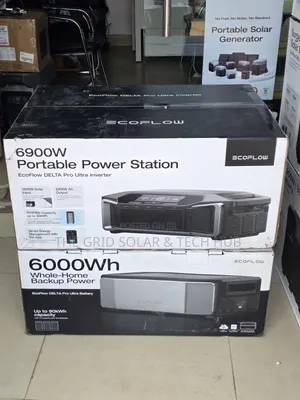 Heavy-Duty EcoFlow DELTA Pro Ultra 6.9kW Inverter + 6kWh Battery