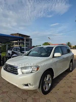 Toyota Highlander Limited 2008 White