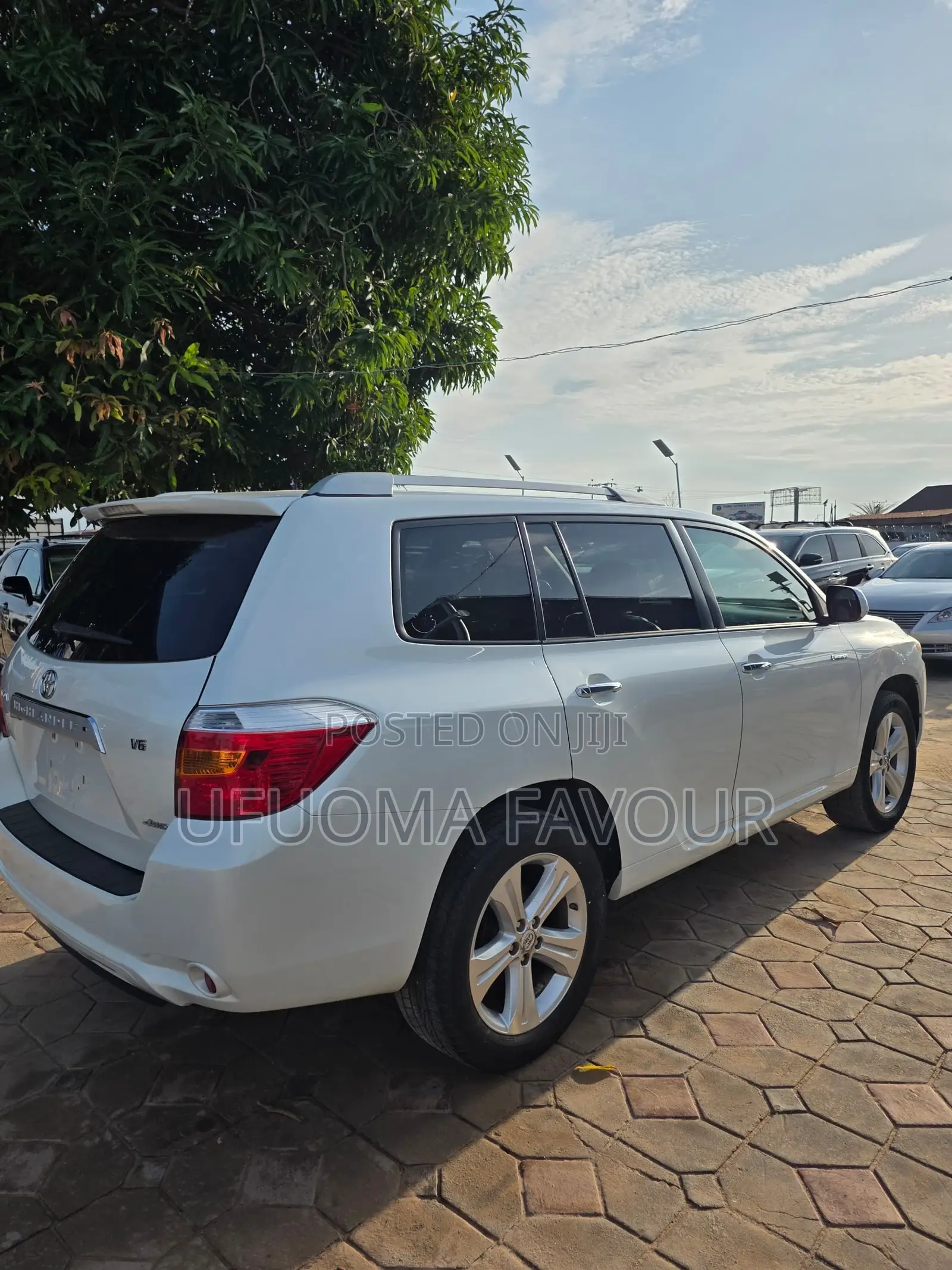 Toyota Highlander Limited 2008 White