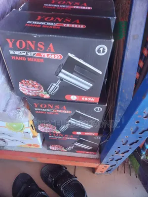 YONSA Hand Mixer YS-6830 ✔ Powerful Motor for Fast Mixing and Whisking