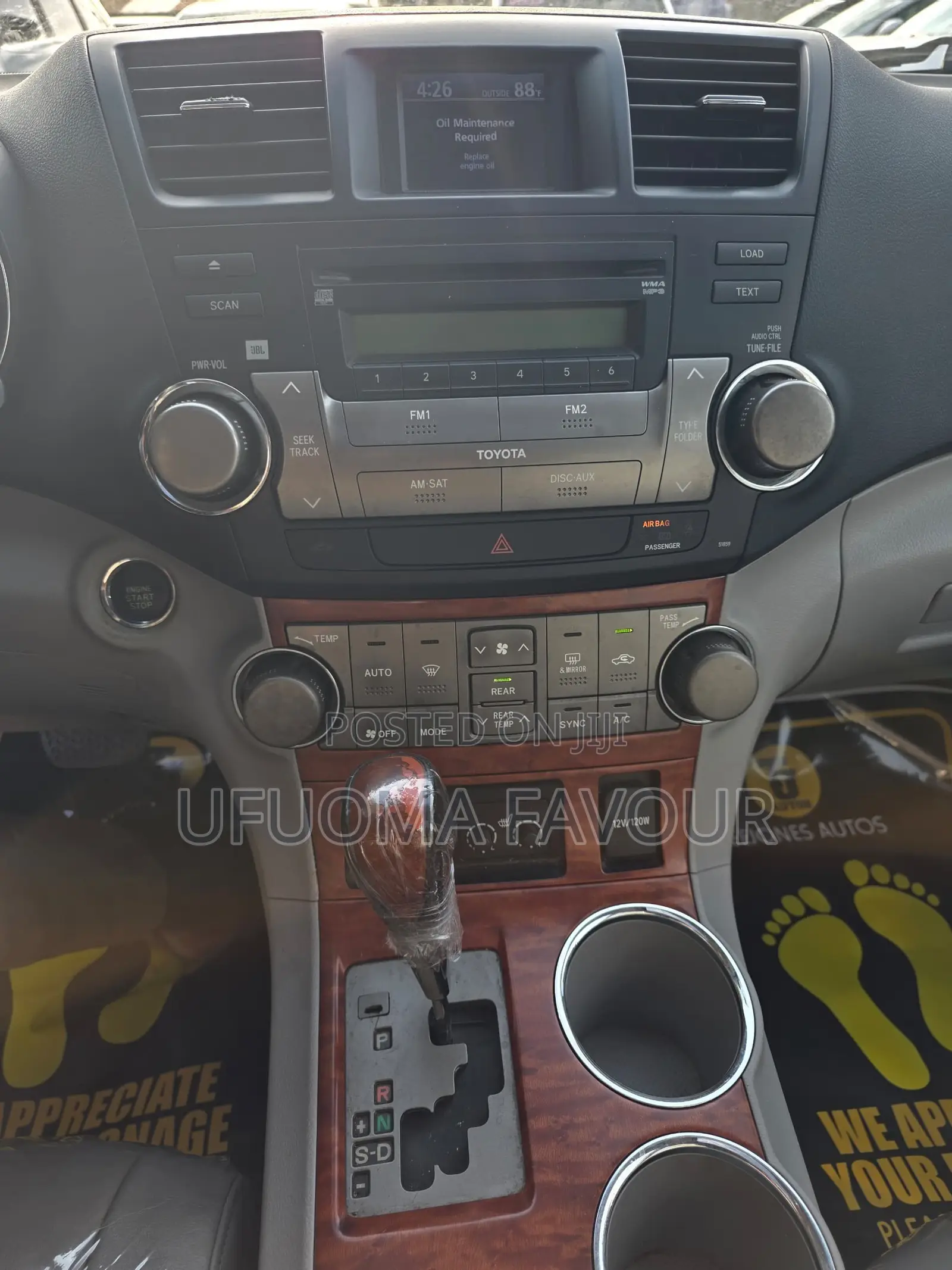 Toyota Highlander Limited 2008 White