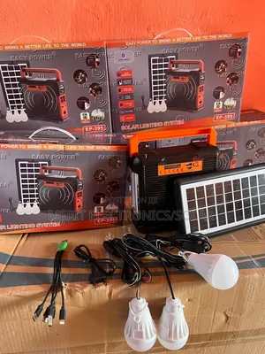 Solar Kit, Bulbs and Panel