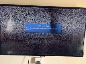 Samsung 40” LED TV — For Repair (See Screen)