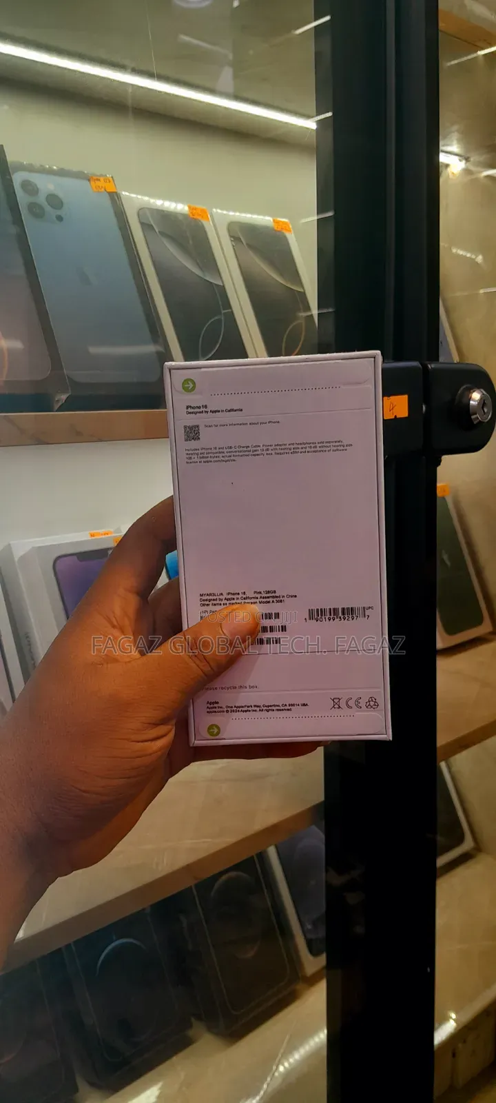 New Apple iPhone 16 128 GB Pink