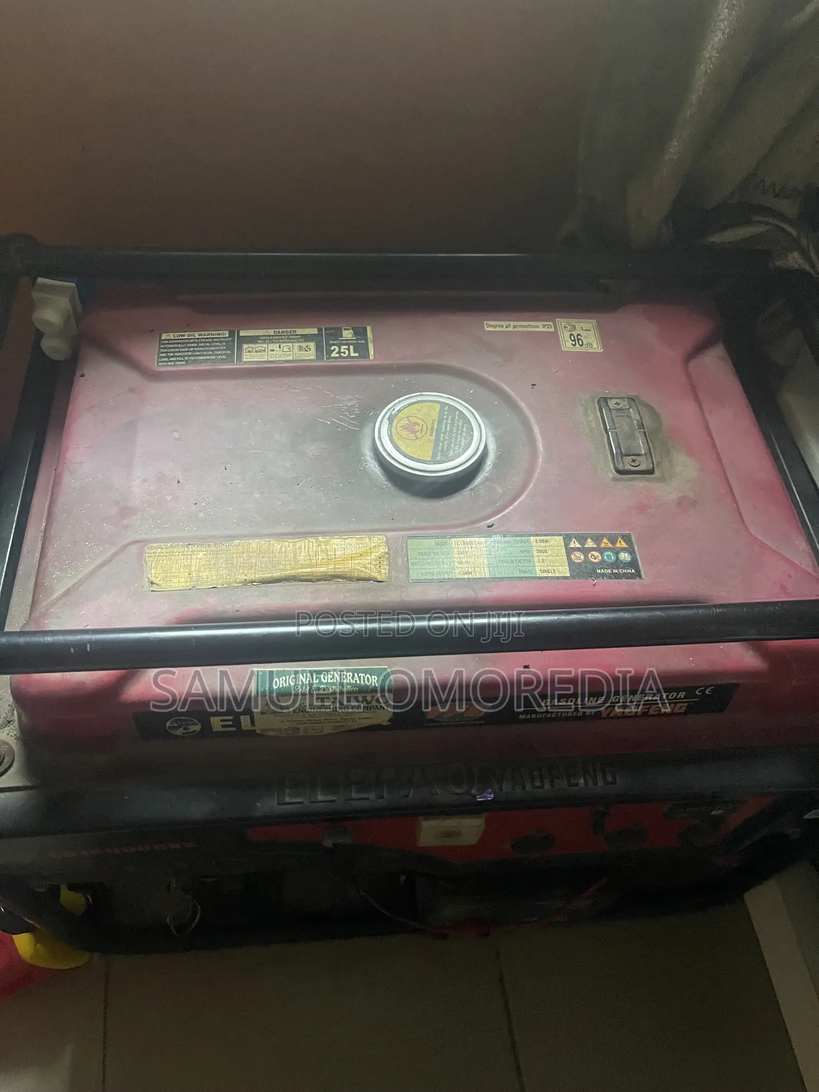 Elepaq Generator 4.5 Kva