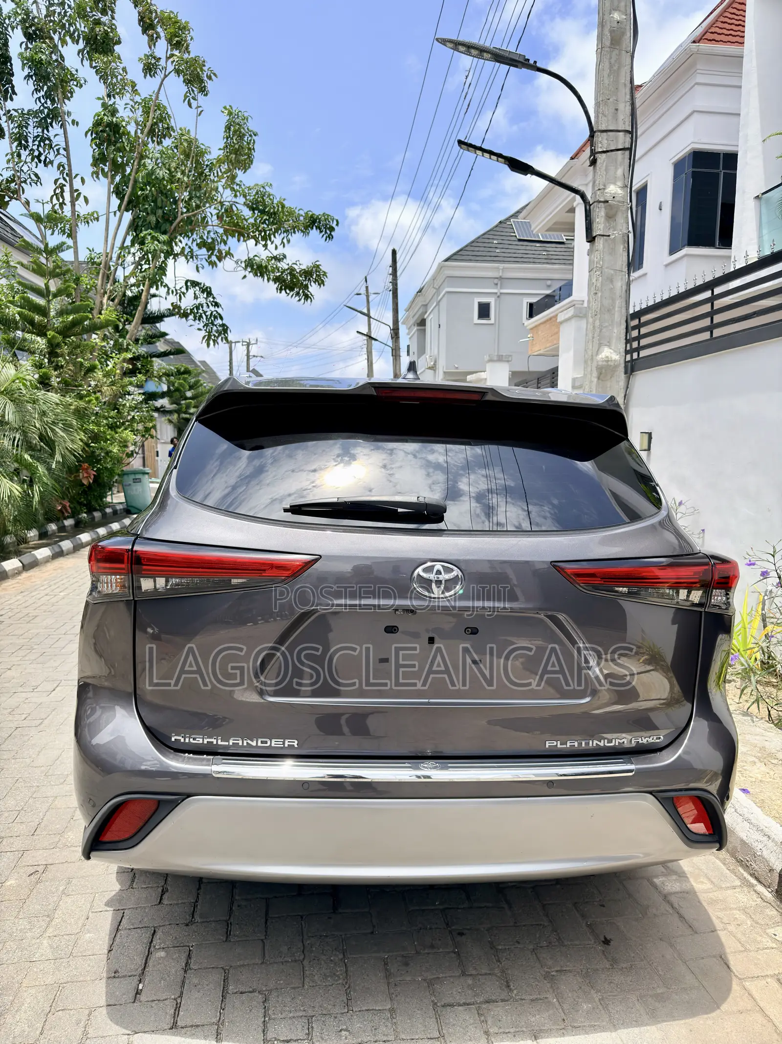 Toyota Highlander Platinum 2021 Gray