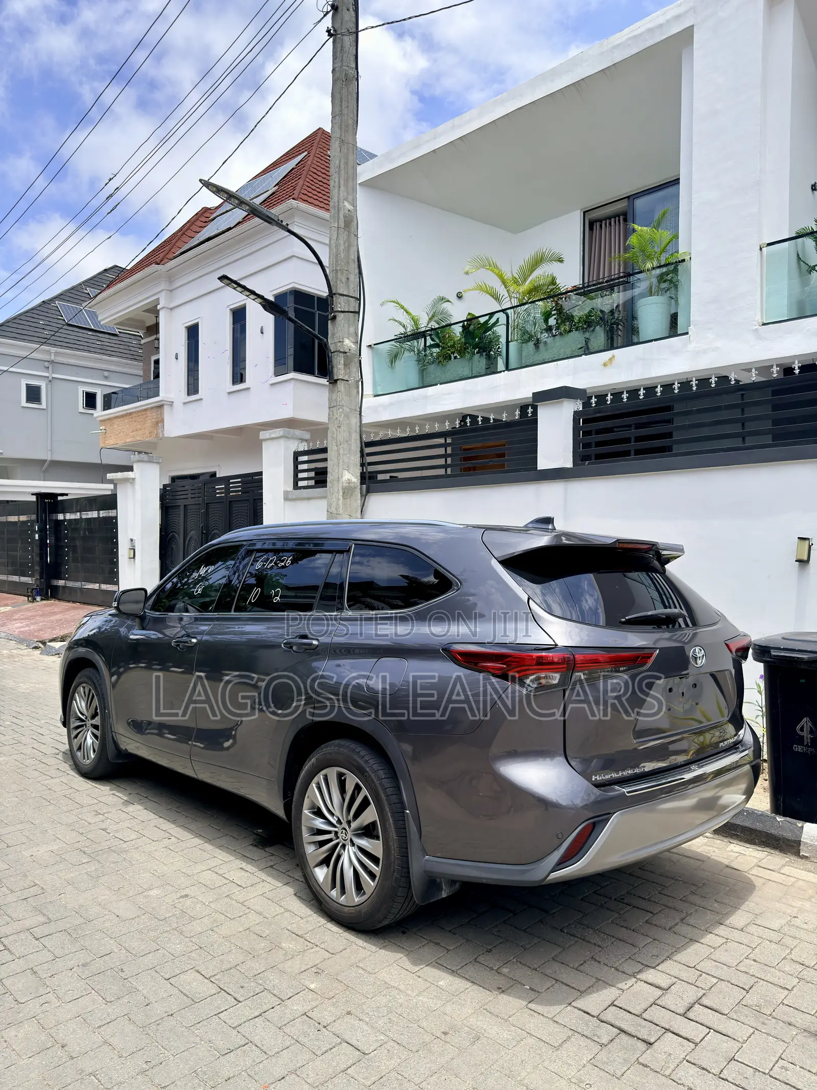 Toyota Highlander Platinum 2021 Gray