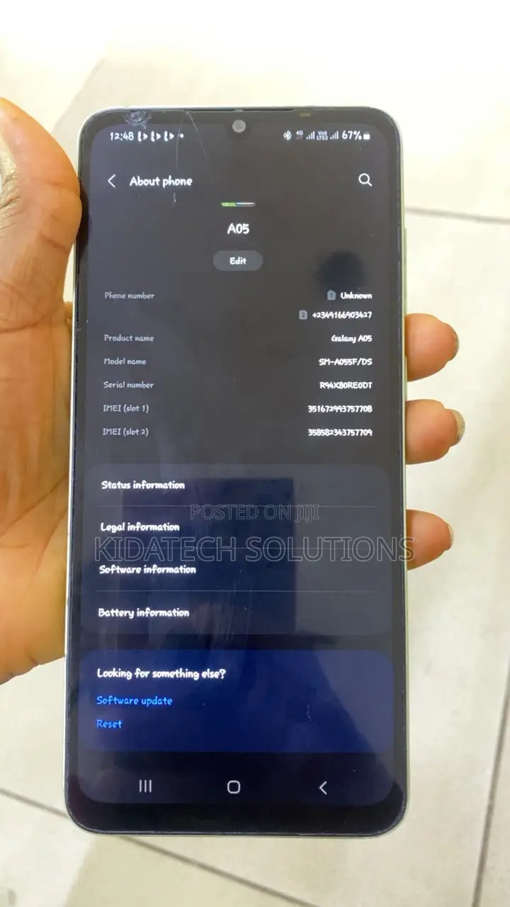 Samsung Galaxy A05 64 GB Green