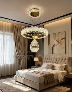 Modern Simple Acrylic Led Pendant Light for Living Room, Bedroom.