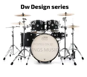 DW Design Series 5-Piece Shell Pack Satin Black