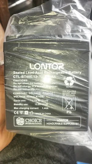Lontor Rechargeable Battery