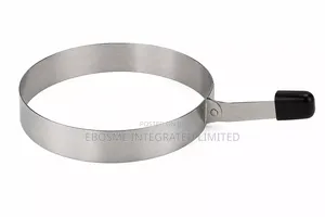 Japanese Stainless Steel Round Egg Frying Ring With Handle