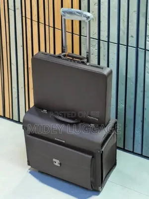 Leaves King Single Men's Pilot Case With Briefcase