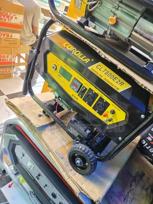 Corolla Remote Control Petrol Generator 4.5kva 100%copper Coil