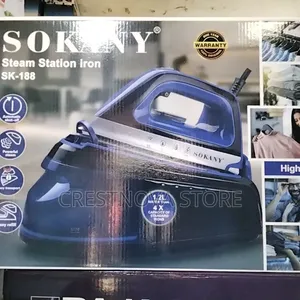 ￼ Sokany Electric High Power Steam Iron -