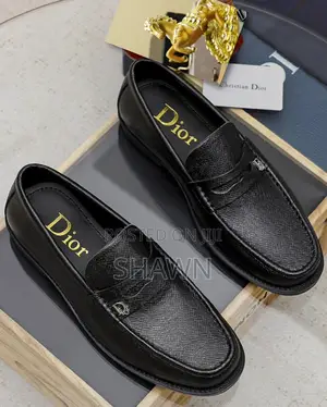 Christian Dior Luxury Leather Loafers