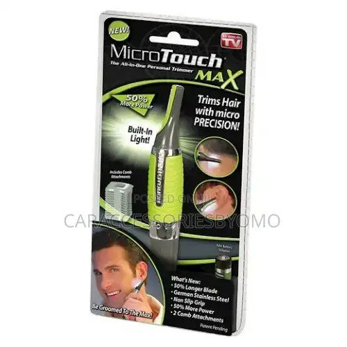 Micro Touch Max Hair Trimmer Removal