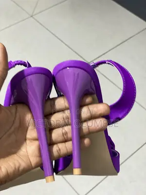 Purple Sandal Heels