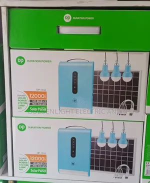 DP-7716 Duration Power Portable Solar Power System