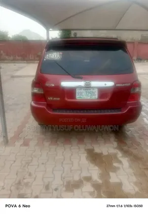 Toyota Highlander 2006 Red